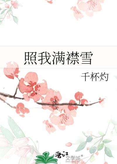 照我满襟雪千杯灼